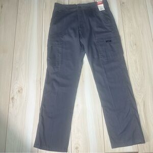 NWT Wrangler Authentics Men's Relaxed Stretch Classic Cargo Pants 32 X32‎ Gray
